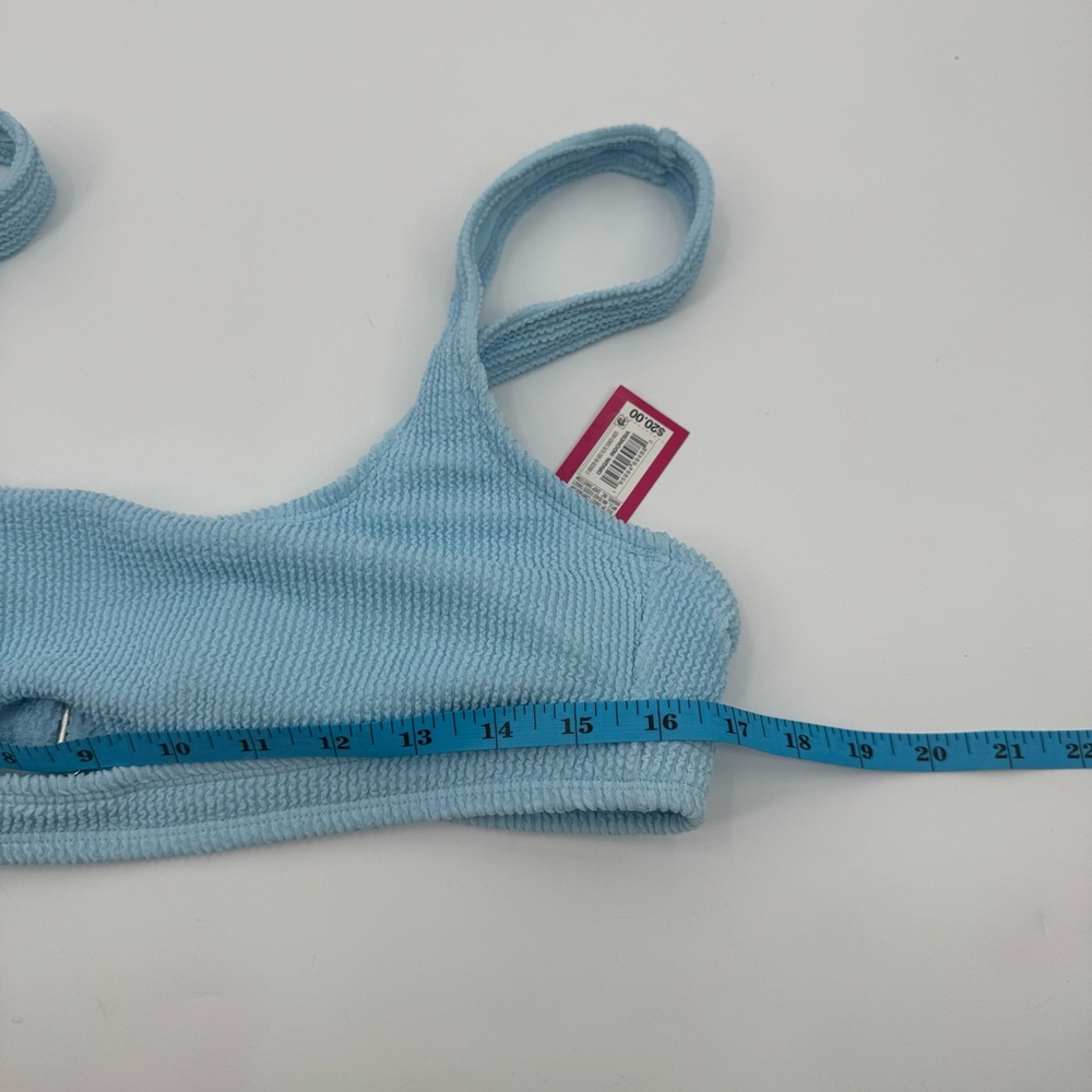 Xhilaration Blue Bikini Top - Picture 9 of 9